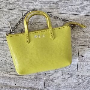 EUC Ralph Lauren Newbury mini coin purse